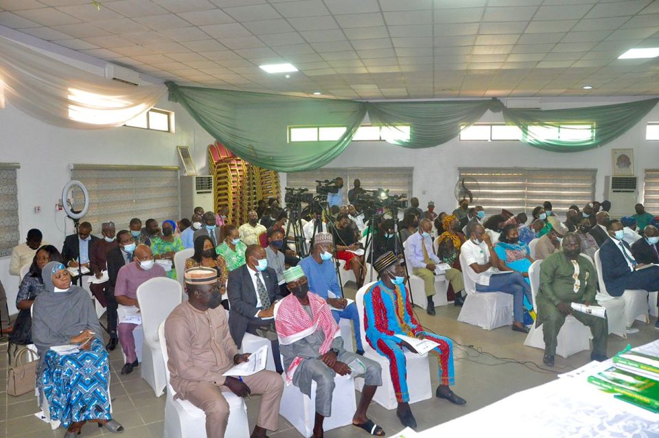 Audience at the pilot project of missing perosns in Borno